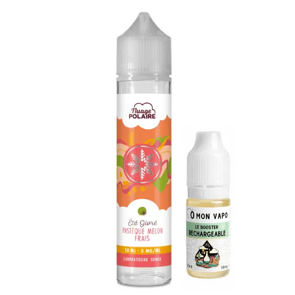 E-Liquide Eté Givré 50ml - Nuage Polaire - Laboratoire SENSE