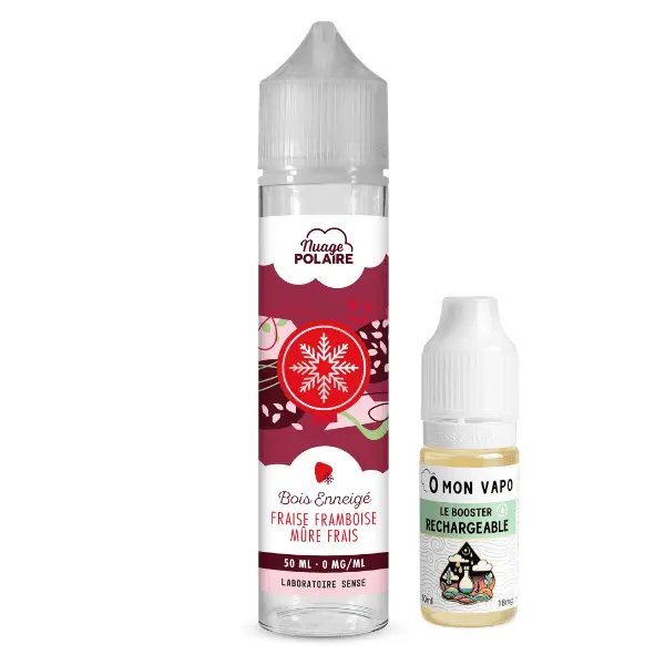 E-Liquide Bois enneigé 50ml - Nuage Polaire by Laboratoire SENSE