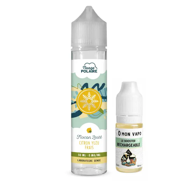 E-Liquide Flocon Zesté 50ml - Nuage Polaire by Laboratoire SENSE