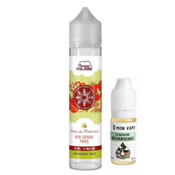 E-Liquide Oasis de Fraîcheur 50ml - Nuage Polaire - Laboratoire SENSE