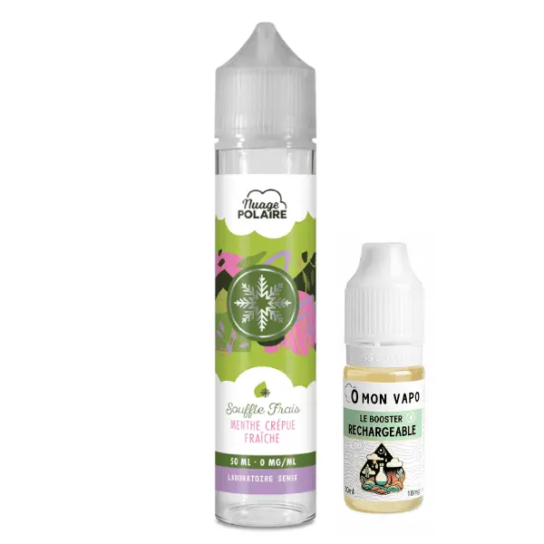 E-Liquide Souffle Frais 50ml - Nuage Polaire - Laboratoire SENSE