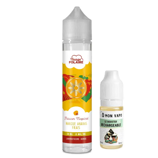 E-liquide Frisson Tropical 50ml - Nuage Polaire - Laboratoire Sense