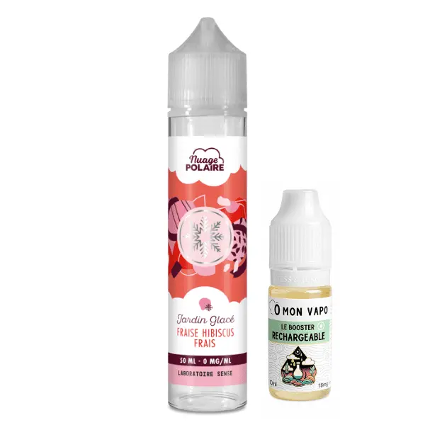 E-liquide Jardin Glacé 50ml - Nuage Polaire - Laboratoire Sense