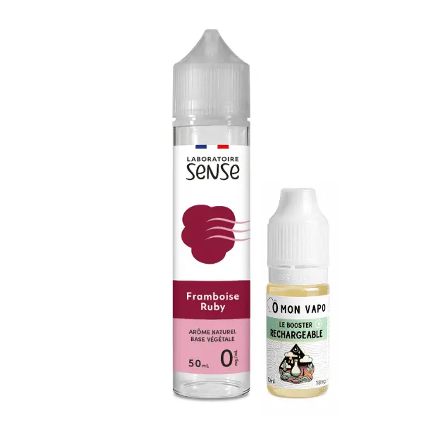E-Liquide Framboise Ruby 50ml - Laboratoire SENSE