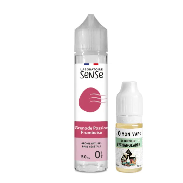 E-Liquide Grenade Passion Framboise 50ml - Laboratoire SENSE