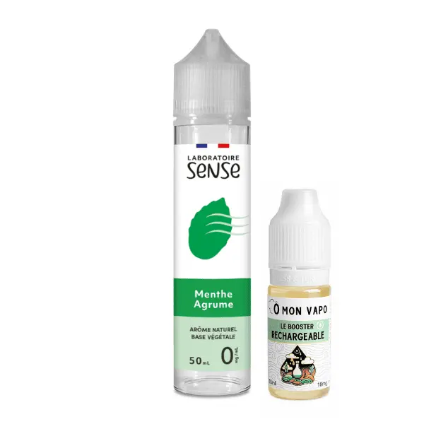E-Liquide Menthe Agrûme 50ml - Laboratoire SENSE