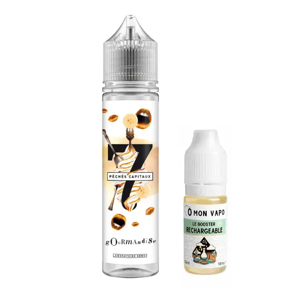 E-Liquide Gourmandise 50ml - 7 péchés - Laboratoire SENSE