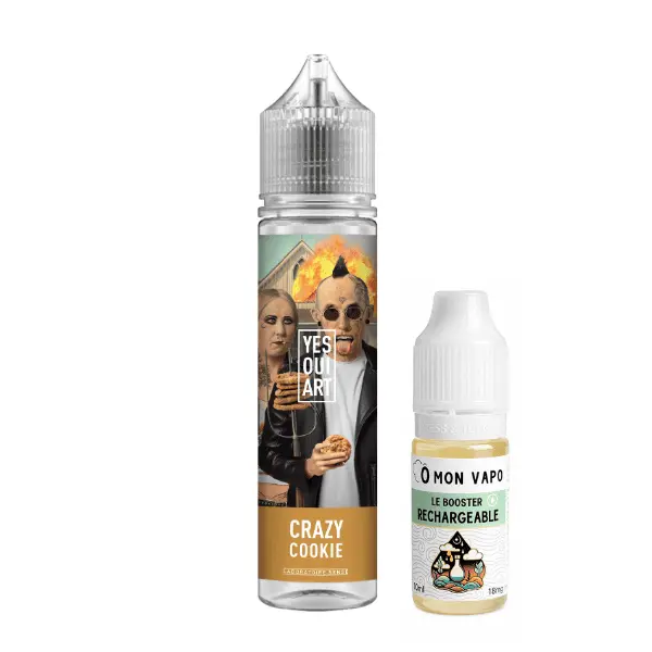 E-Liquide Crazy Cookie - Yes Oui Art - Laboratoire SENSE