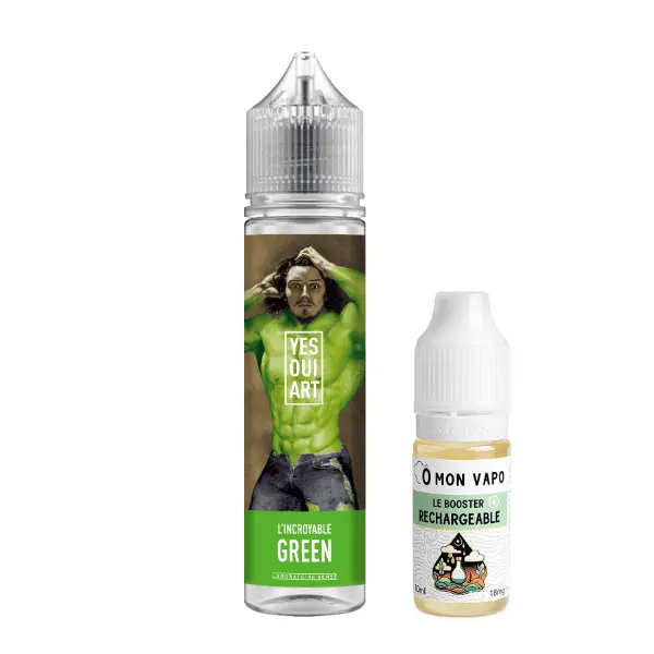 E-Liquide Incroyable Green - Yes Oui Art - Laboratoire SENSE