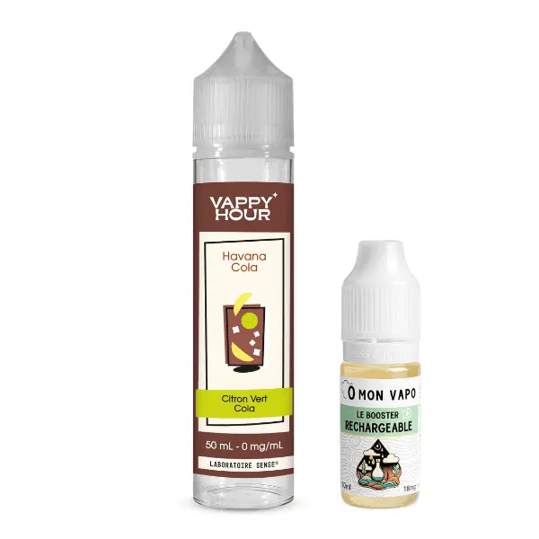 E-liquide Havana Cola 50ml - Vappy Hour - Laboratoire Sense