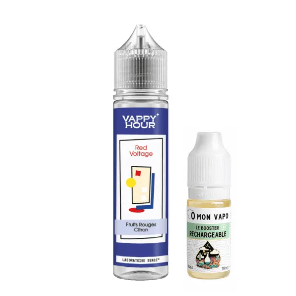 E-Liquide RED VOLTAGE 50ml - Vappy Hour - Laboratoire SENSE