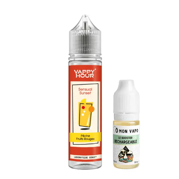 E-Liquide SENSUAL SUNSET 50ml - Vappy Hour - Laboratoire SENSE