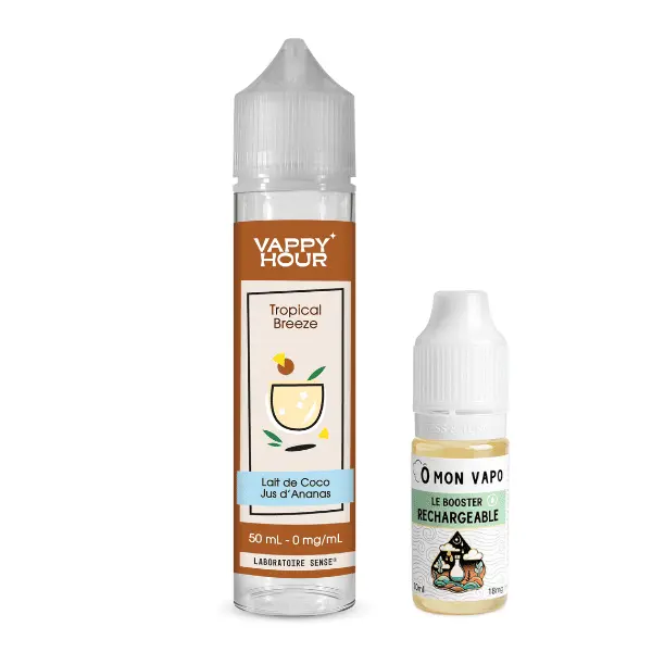 E-liquide Tropical Breeze 50ml - Vappy Hour - Laboratoire Sense