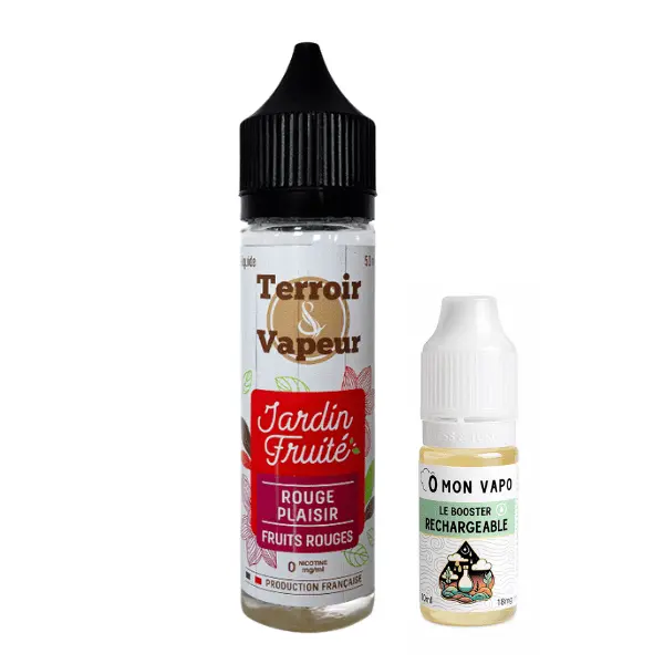 E-Liquide Rouge Plaisir 50 ml - Terroir & Vapeur