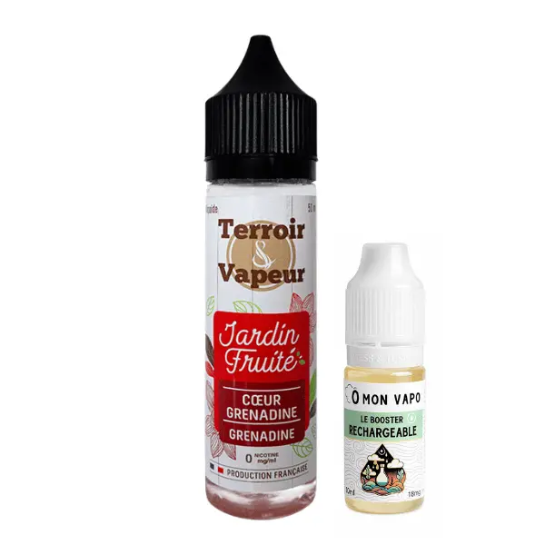 E-Liquide Terroir & Vapeur Coeur Grenadine 50ml
