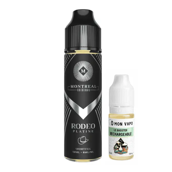 E-Liquide Rodeo Platine 50 ML - Montreal Original