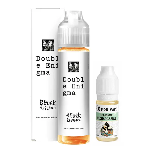 E-Liquide Double Enigma 50ml - Beurk Research