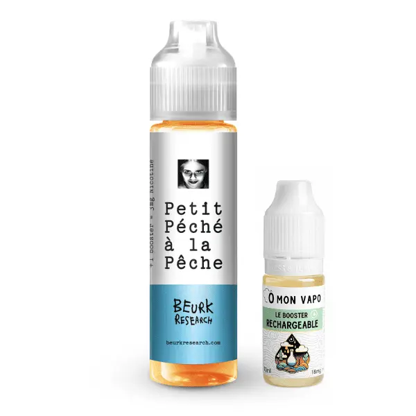 E-Liquide Beurk Research Petit Pêché à la pêche 50ml
