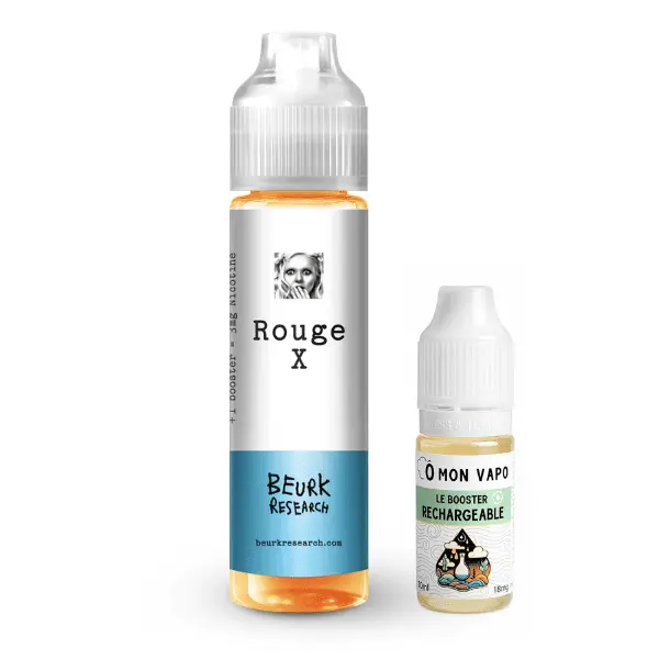 E-Liquide Rouge X 50ml - Beurk Research