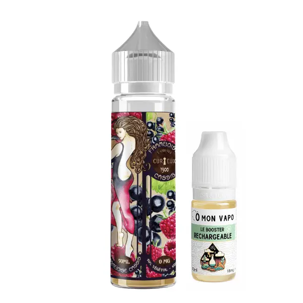 E-Liquide Curieux Framboise Cassis 50ml