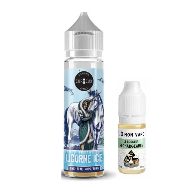 E-Liquide Curieux Licorne Ice 40ml