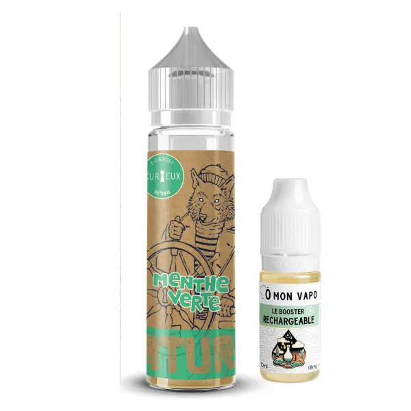 E-Liquide Curieux Menthe Verte 50 ml