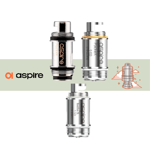 elfbar nachfüll pod läuft aus Pack de 5 résistance Aspire Pockex AIO