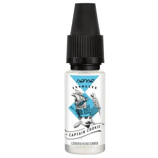 E-Liquide Captain Cookie - Insolite - Laboratoire SENSE