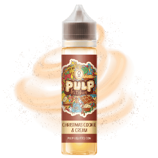 [EL-PULP-CHRISTMAS-COOKIE-CREAM-50ML] E-Liquide Christmas Cookie and Cream - 50 ml - PULP Kitchen