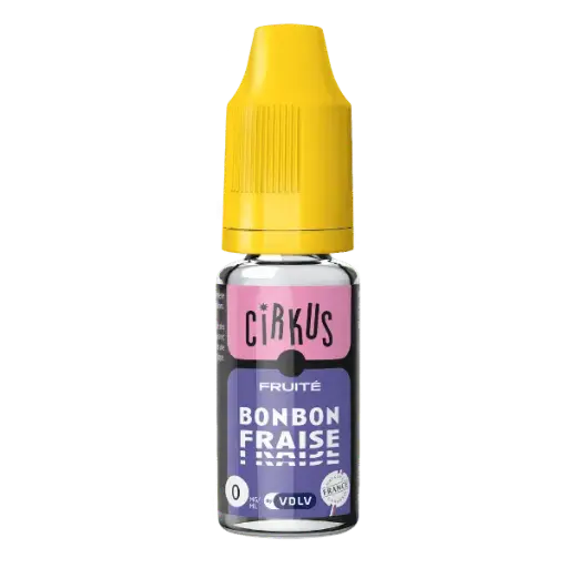E-Liquide Bonbon Fraise - CIRKUS - VDLV