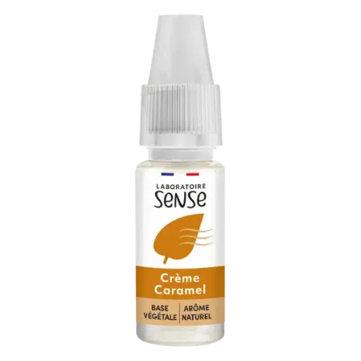 E-Liquide Crème Caramel - Laboratoire SENSE