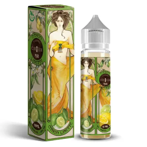 [EL-CURIEUX-CITRON-LIMETTE-50ML] E-Liquide Citron Limette 50ml - Curieux 1900