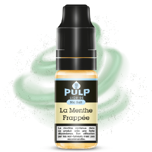 E-Liquide Menthe Frappée Sel Nicotine - eLiquide PULP NS
