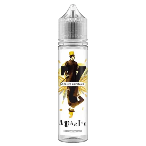 [EL-SENSE-AVARICE-50ML] E-Liquide Avarice 50ml - 7 Péchés - Laboratoire SENSE