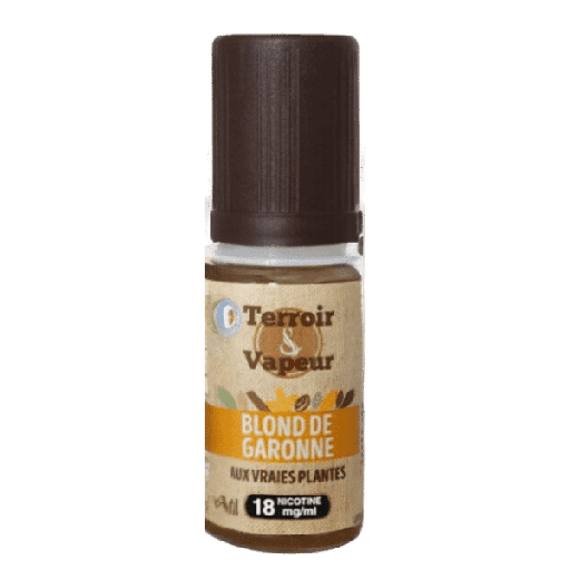 [EL-TEVAP-BLOND-GARONNE-SDN-18] E-Liquide Blond de Garonne - Sels de Nicotine - Terroir & Vapeur