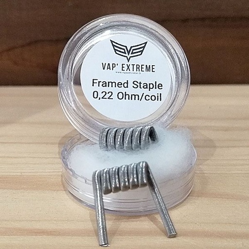 [RBA-RPM-VAPXTRM-2-FRAMED-STAPLE] Pack 2 Coils Framed Staple - Vap'Extreme