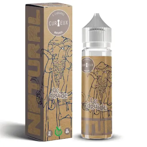 [EL-CURIEUX-DRUIDE-50ML] E-Liquide Druide 50 ml - Curieux Natural