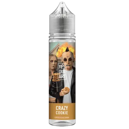 [EL-SENSE-CRAZY-COOKIE-50ML] E-Liquide Crazy Cookie - Yes Oui Art - Laboratoire SENSE