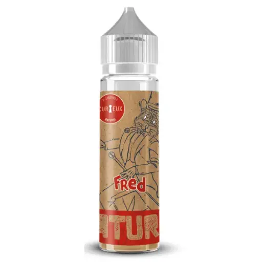 [EL-CURIEUX-FRED-50ML] E-Liquide Fred 50 ml - Curieux Natural