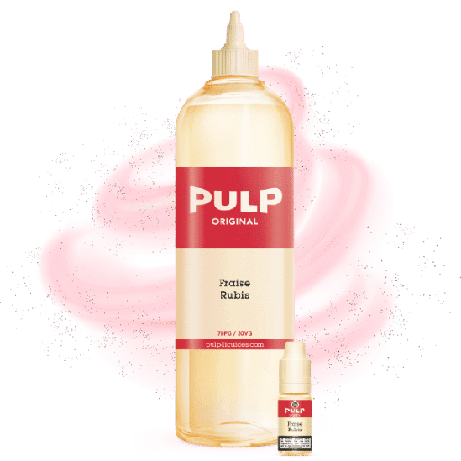 E-Liquide Fraise Rubis - Pack PULP XXL