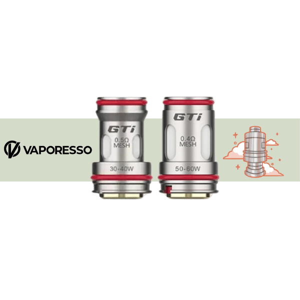 résistance cigarette électronique vaporesso Résistance GTX - Pack de 5 - Vaporesso main image 0