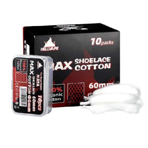 [RBA-COTON-DEAD-RABBIT-M-RTA-SHOELACE] Dead Rabbit M RTA Max Shoelace Cotton - Hellvape