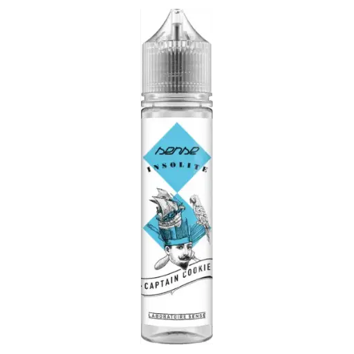 [EL-SENSE-CAPTAIN-COOKIE-50ML] E-Liquide Captain Cookie 50ml - Insolite - Laboratoire SENSE