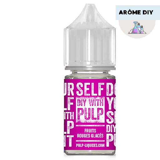 [ADIY-PULP-FRUITS-ROUGES-GLACES-30ML] DIY Fruits Rouges Glacés - Arôme Concentré 30ml - PULP