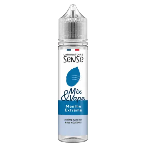 E-Liquide Menthe Extrême 60ml - Mix & Vape - Laboratoire SENSE