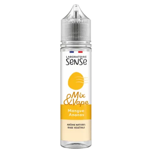 E-Liquide Mangue Ananas 60ml - Mix & Vape - Laboratoire SENSE