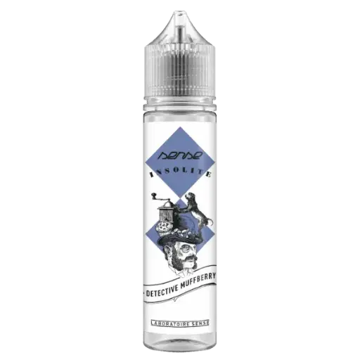 [EL-SENSE-DETECTIVE-MUFFBERRY-50ML] E-Liquide Détective Muffberry 50ml - Insolite - Laboratoire SENSE