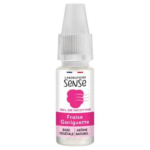 E-Liquide Fraise Gariguette Sels de Nicotine - Laboratoire SENSE