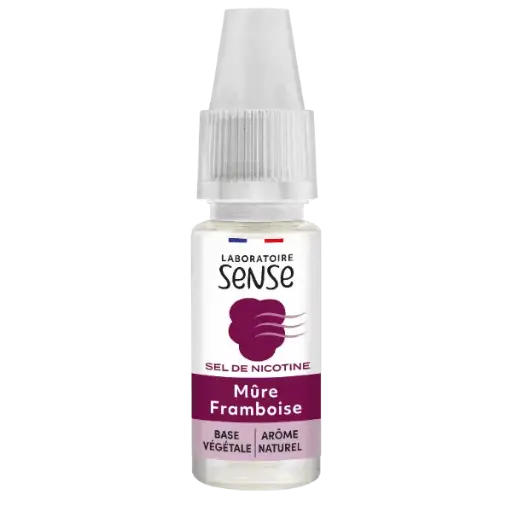E-Liquide Mûre Framboise Sels de Nicotine - Laboratoire SENSE