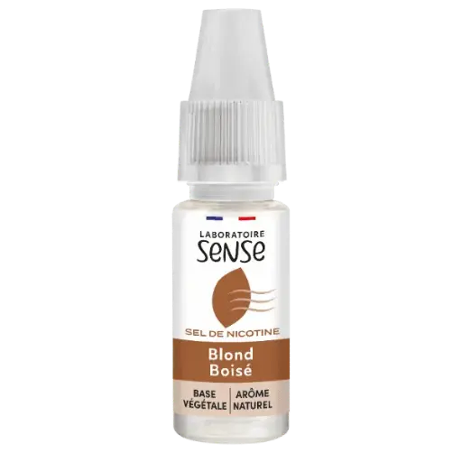 E-Liquide Sense Blond Boisé Sels de Nicotine